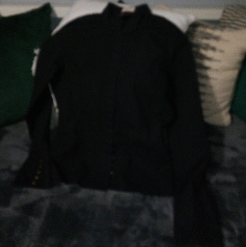 Vintage Buffalo David Bitton Long Sleeved Snap Button Shirt in Black Sz M - Picture 3 of 12